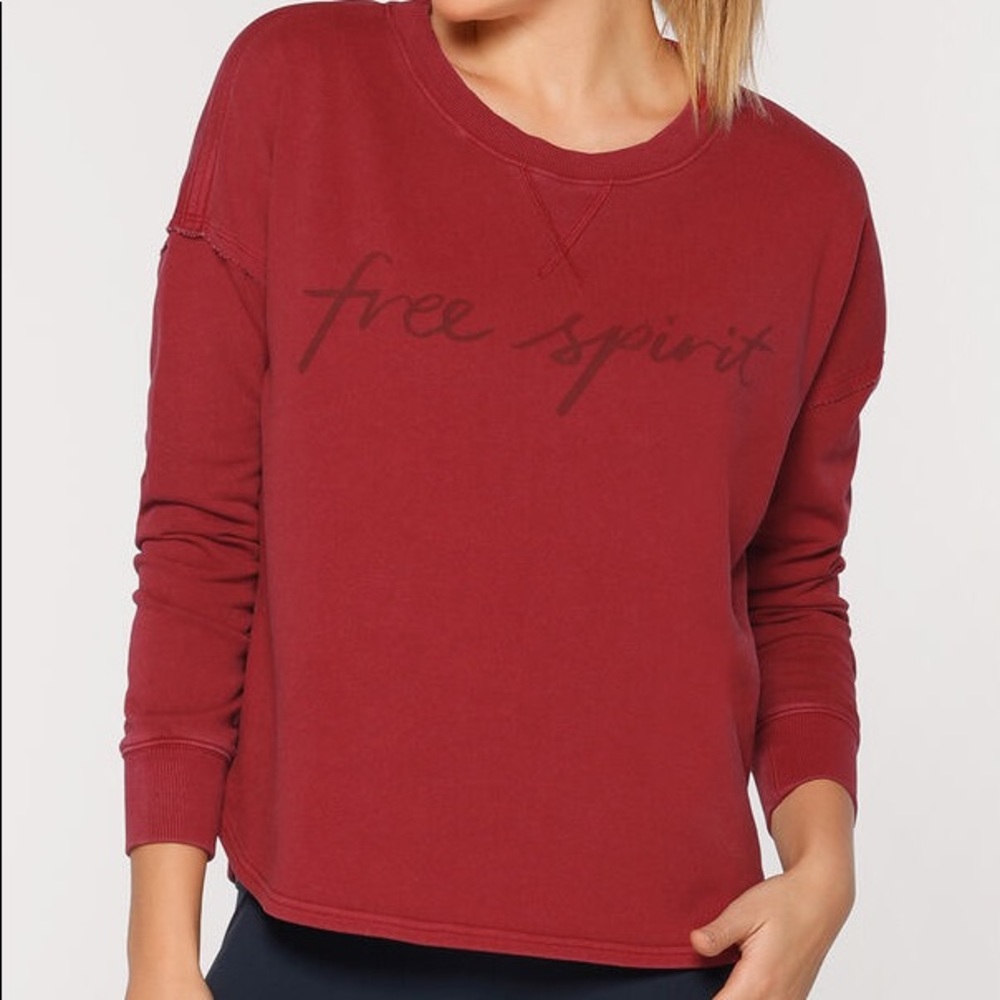 Lorna Jane Free Spirit Jumper Sweatshirt sz XS
